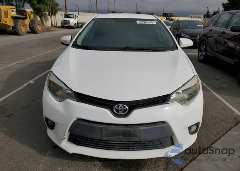 2014 Toyota Corolla L z USA, uszkodzony, nr VIN 5YFBURHE0EP003995